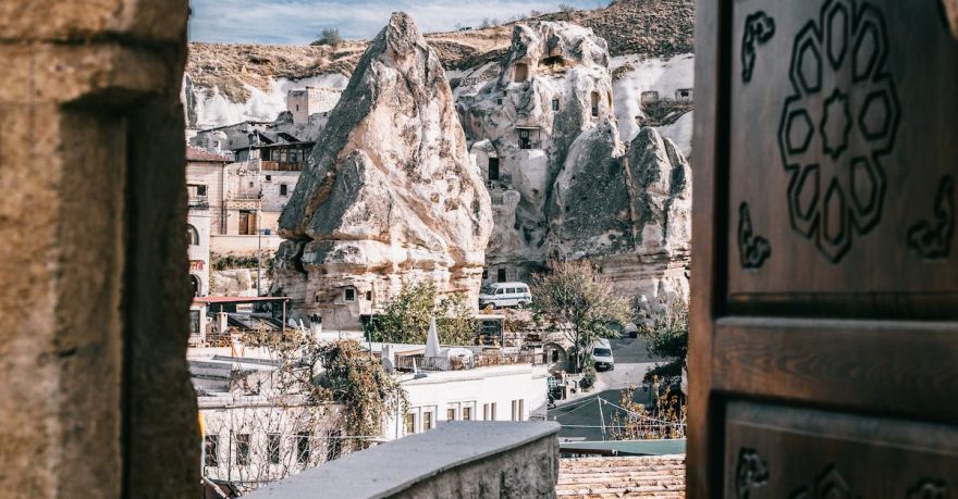 Historic Restaurants Cappadocia - Arched doorway of old town in Turkey