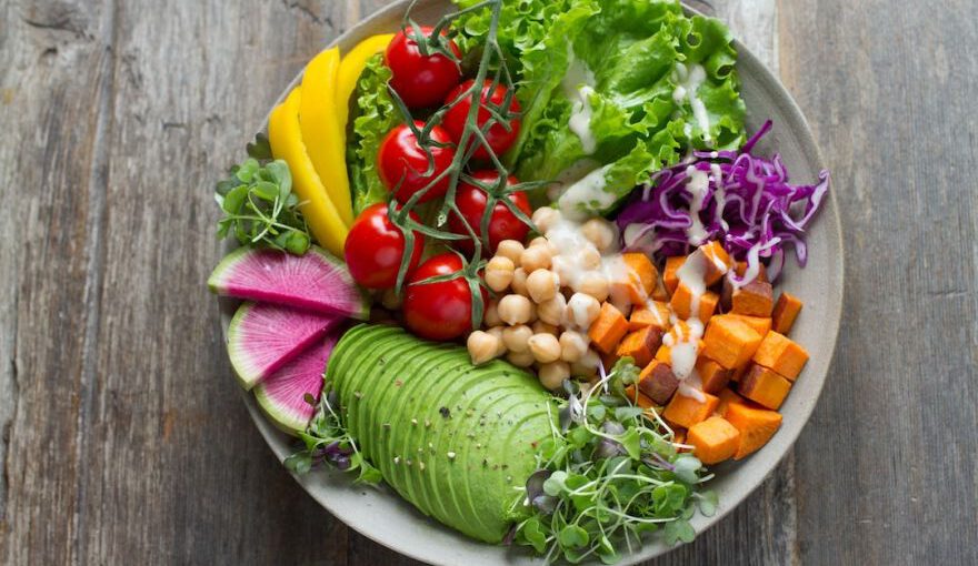 Vegan Dining Cappadocia - bowl of vegetable salads