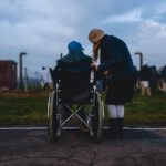 Inclusive Wheelchair-friendly Accommodations Cappadocia - woman standing near person in wheelchair near green grass field