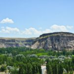 Quality Budget-friendly Hostels Cappadocia - green trees near mountain under blue sky during daytime