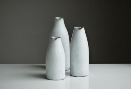 Pottery Paradise Cappadocia - three white vases on table