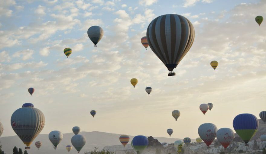 Cappadocia Biodiversity - hot air balloons in the sky during daytime