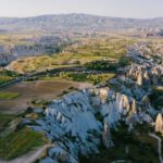 Culinary Fusion Cappadocia - Green and Gray Mountains Under White Sky