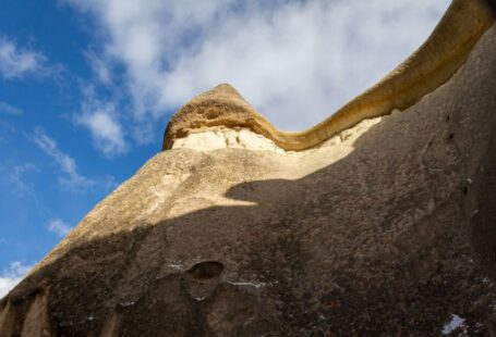 Canyoning Exploration Cappadocia - a rock formation with a sky in the background