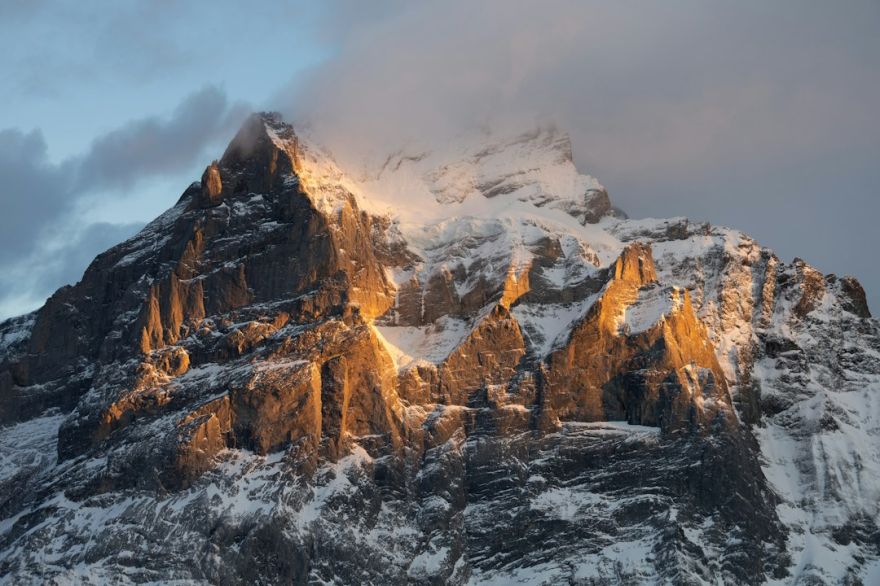 First Trip Cappadocia - a mountain covered in snow with a sky background