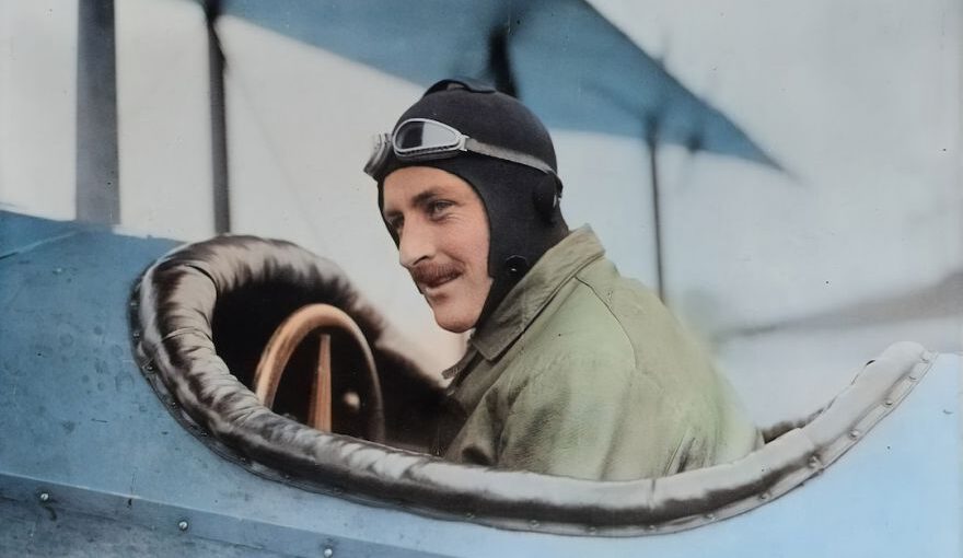 Cappadocian History Heritage - man inside biplane