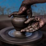 Craft Workshops Cappadocia - person molding vase