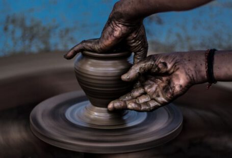 Craft Workshops Cappadocia - person molding vase