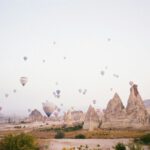 Eco-tourism Participation Cappadocia - a group of hot air balloons in the sky