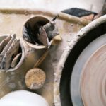 Artisan Pottery Avanos - brown and gray metal tool