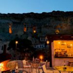 Cappadocia Relaxation, Indulgence - round white wooden table