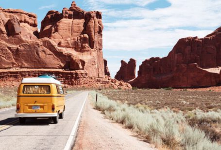 Safe Solo Travel Accommodations Cappadocia - yellow Volkswagen van on road