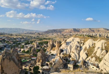 Sufi Legacy Cappadocia - a scenic view of a city in the mountains