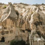 Turkish Textiles Cappadocia - a large rock cliff