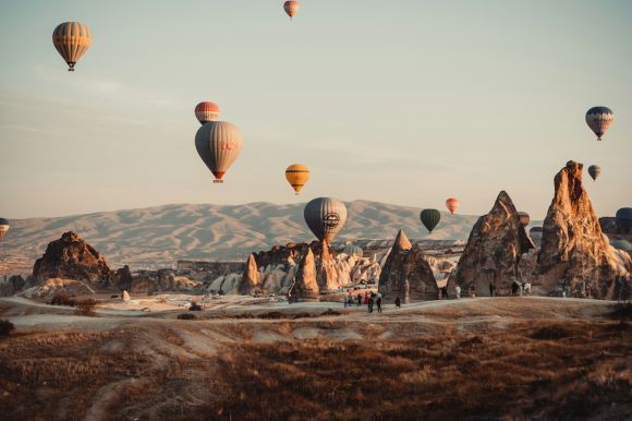 Cappadocia - hot air balloons on the sky during daytime