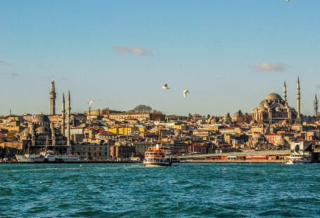 Turkey - city buildings near body of water during daytime