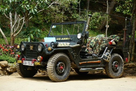 Jeep Safaris - black Jeep Wrangler parking near tree at daytime